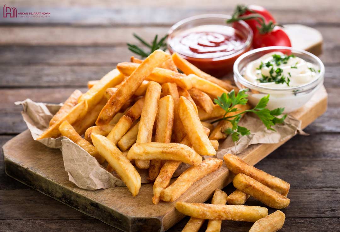 چگونه در اون توستر سیب زمینی سرخ کنیم